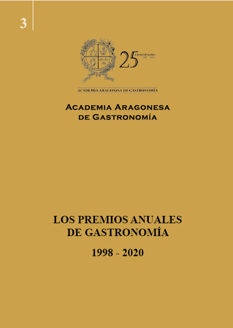 Los premios anuales de gastronomía. 1998 – 20